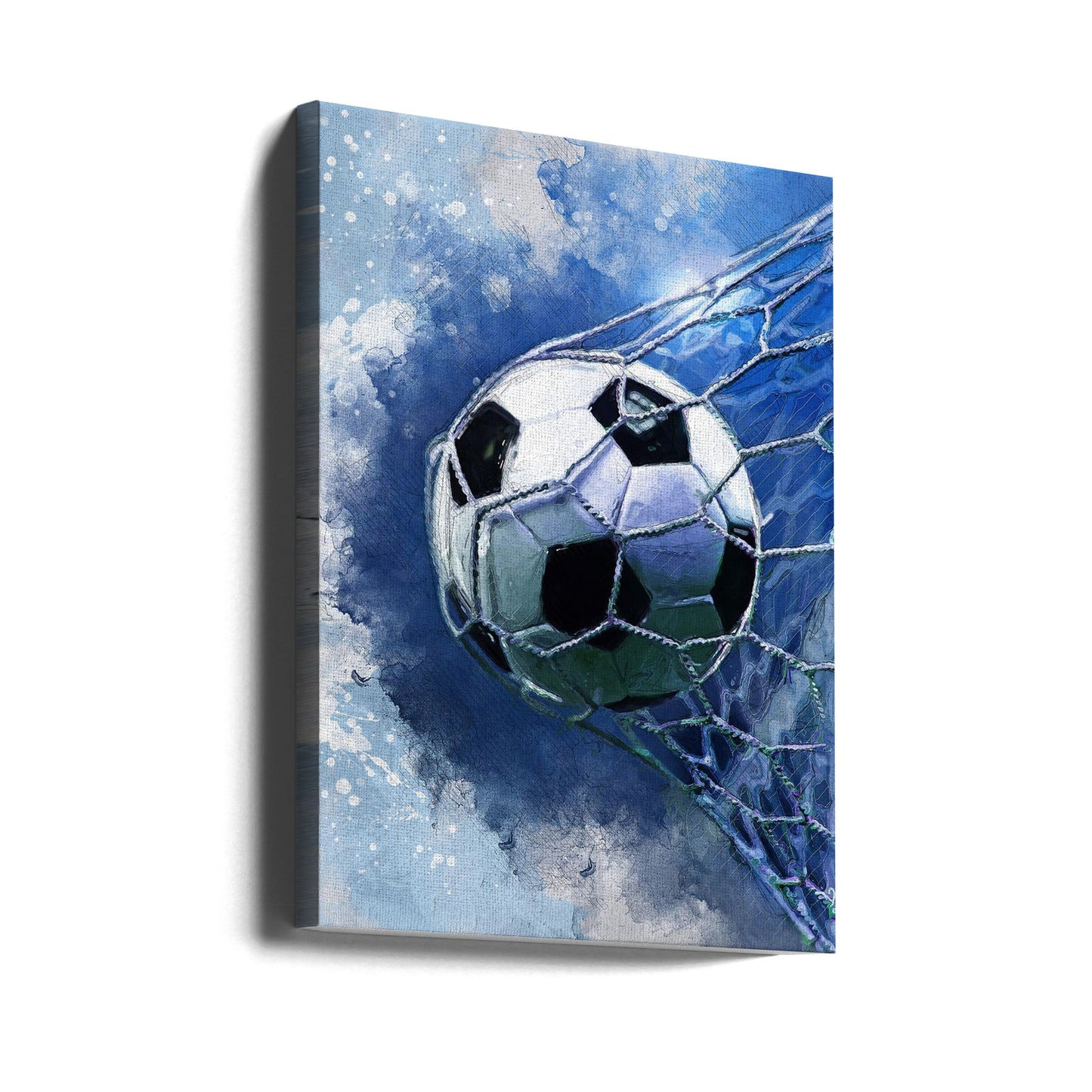 Football 3 art sportif | Tableaux sur Toile