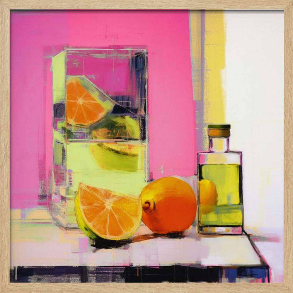 Natura morta al neon n. 3 | Poster - Stampe d’Arte