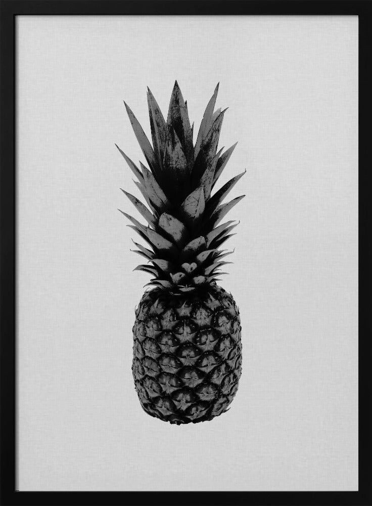 Ananas Bianco e Nero | Poster - Stampe d’Arte