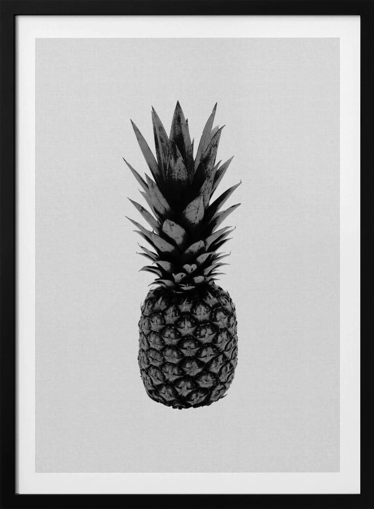 Ananas Bianco e Nero | Poster - Stampe d’Arte