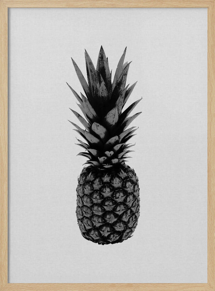 Ananas Bianco e Nero | Poster - Stampe d’Arte