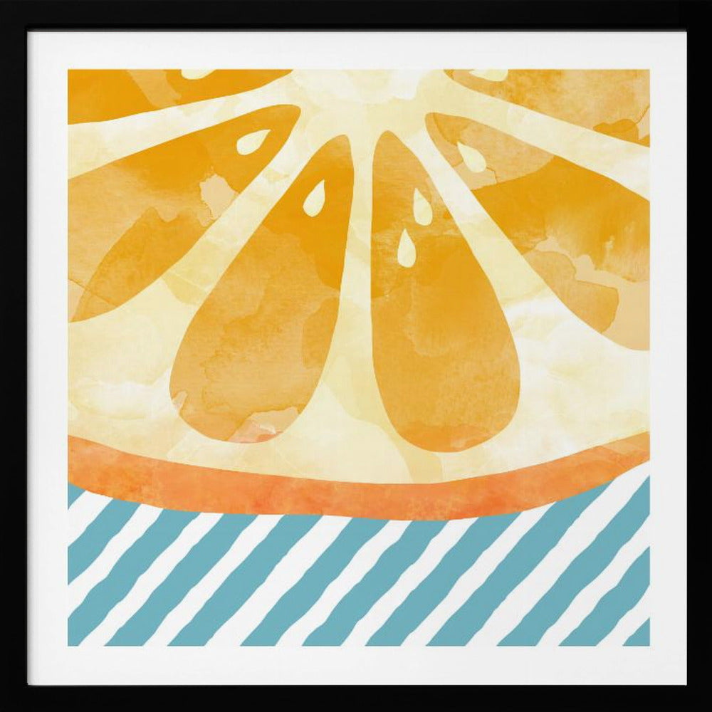 Abstracto naranja | Posters - Impresiones de Arte