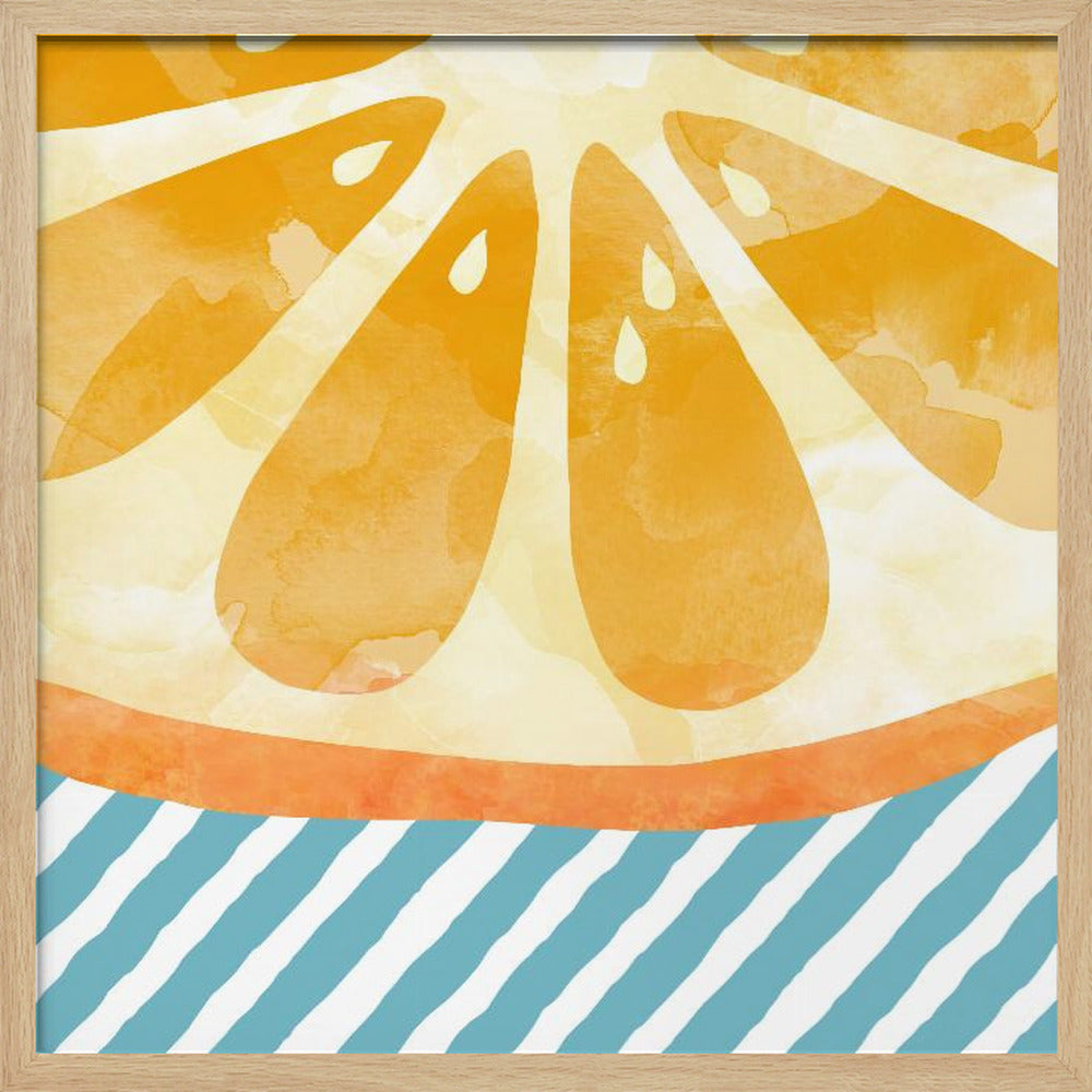 Abstracto naranja | Posters - Impresiones de Arte