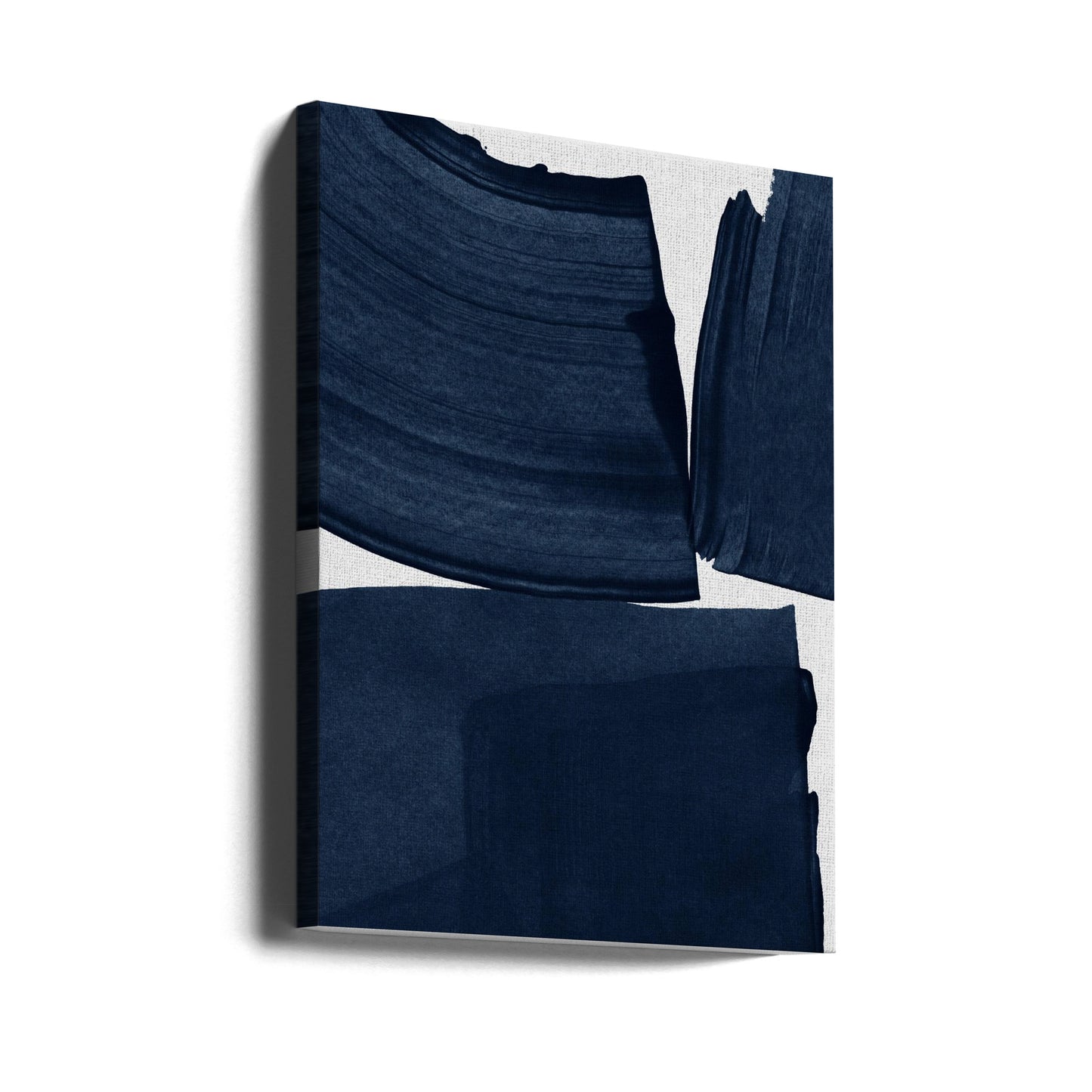 Minimalistisches Gemälde Blau I | Leinwand-Bilder