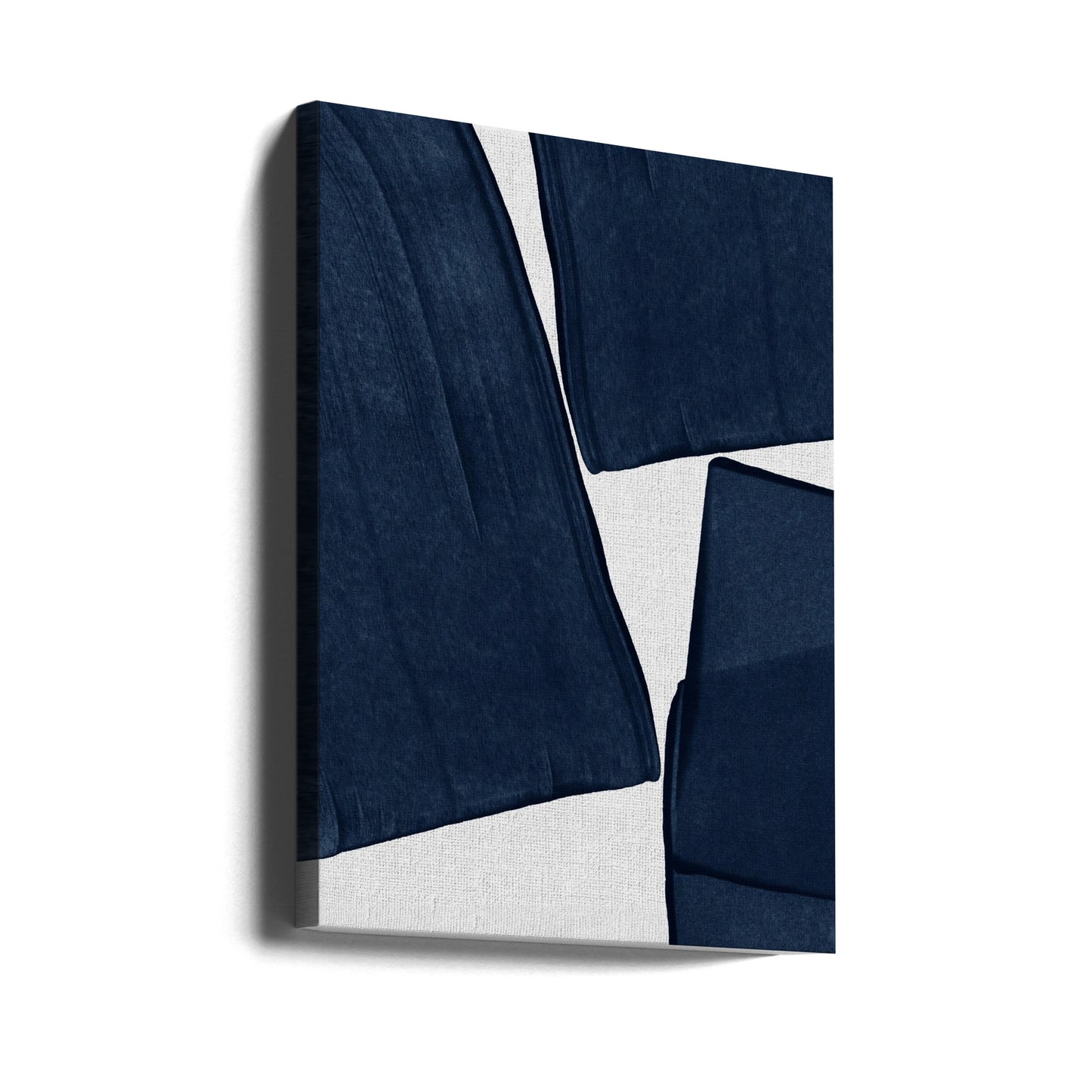 Minimalistisk Maleri Blå III | Lærredsbilleder