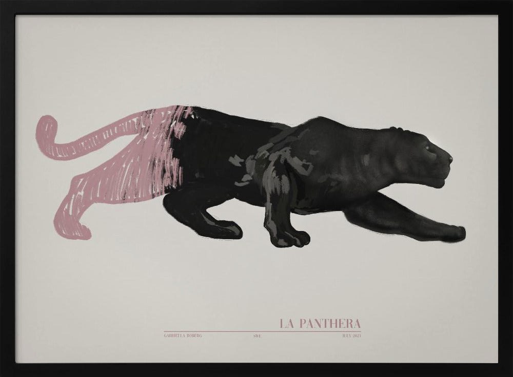 La Panthera (rosa) | Poster