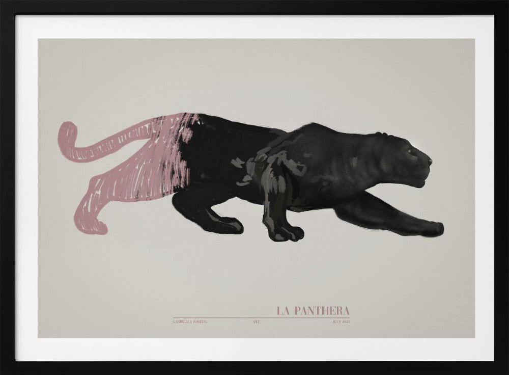 La Panthera (rosa) | Poster
