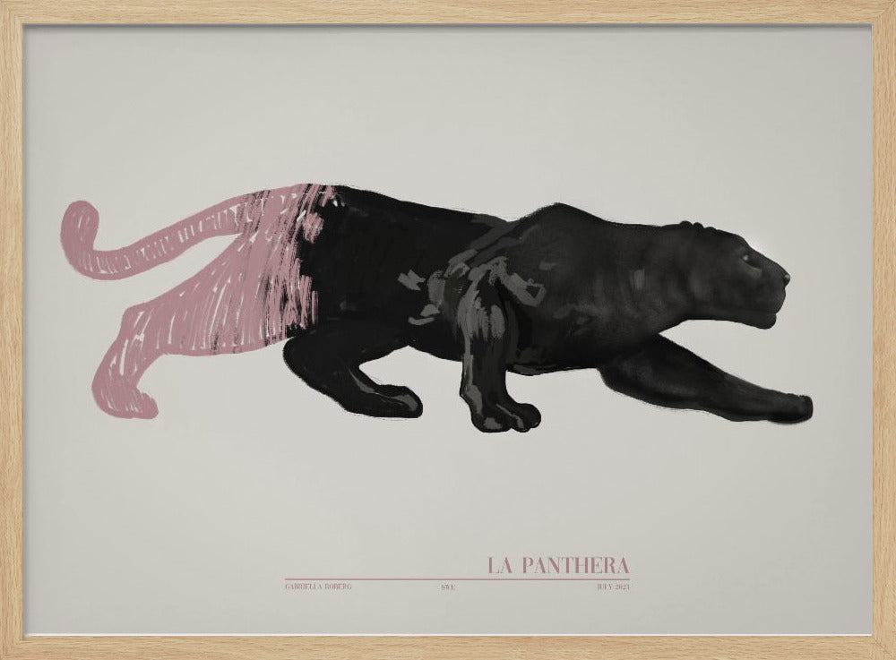 La Panthera (rosa) | Poster