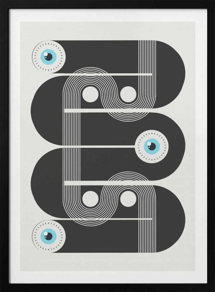 Geometrical Evil Eyes | Poster