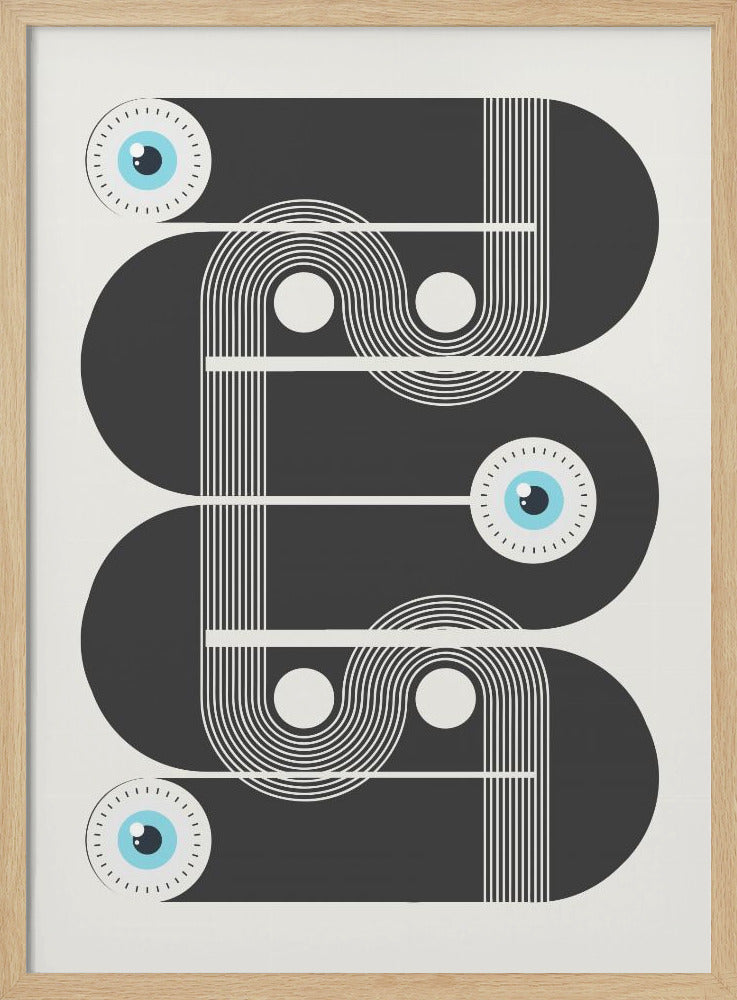 Geometrical Evil Eyes | Poster