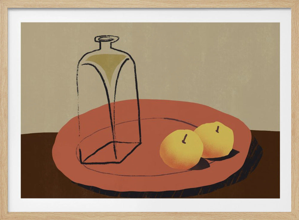 Barattolo e mela | Poster - Stampe d’Arte