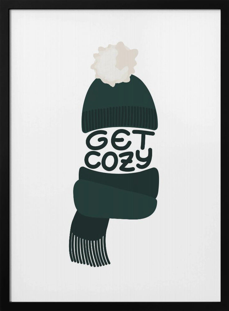 Get cozy (green) | Poster