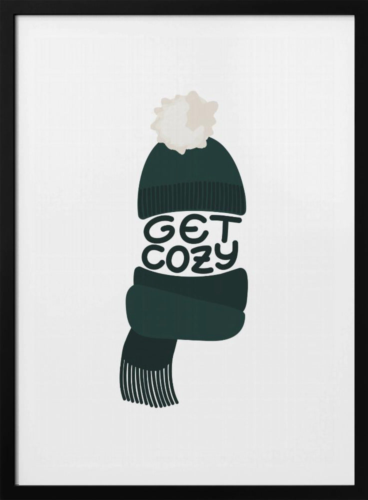 Get cozy (green) | Poster