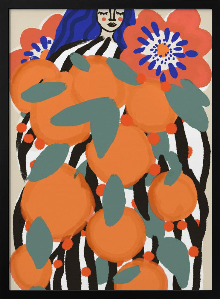 Princesse des fruits | Posters - Affiche Artistique