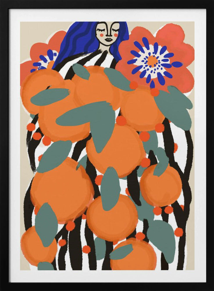 Princesse des fruits | Posters - Affiche Artistique