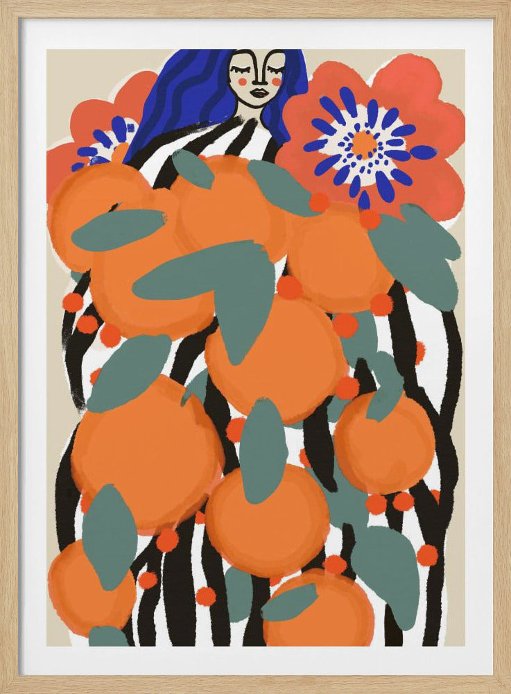 Princesse des fruits | Posters - Affiche Artistique