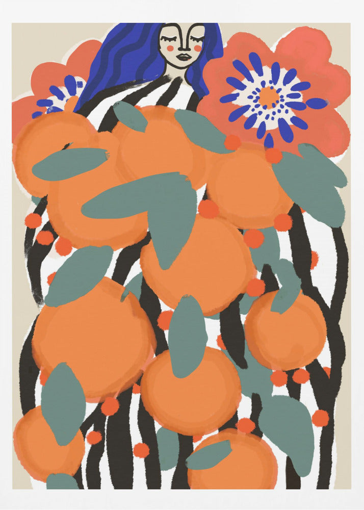 Princesse des fruits | Posters - Affiche Artistique