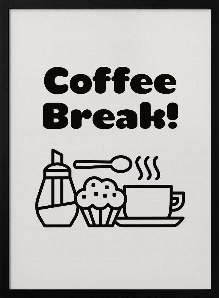 Kaffepaus | Affisch