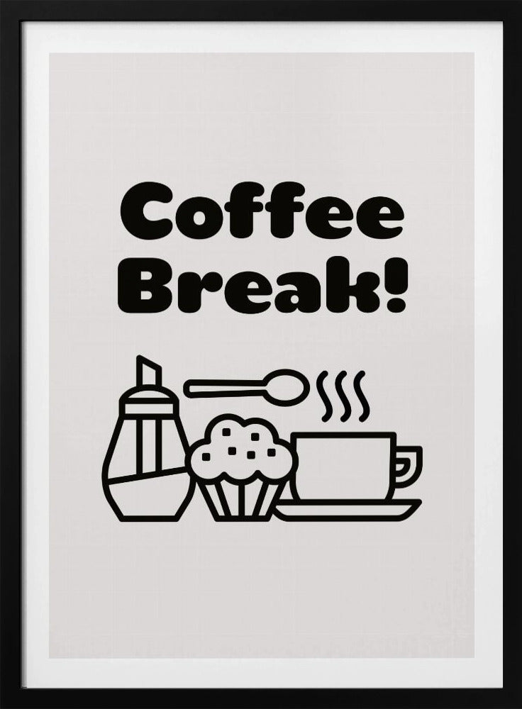 Kaffepaus | Affisch