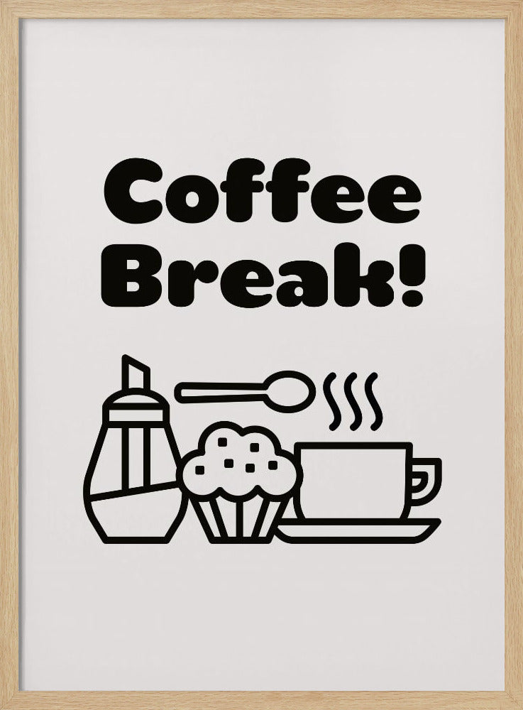 Kaffepaus | Affisch