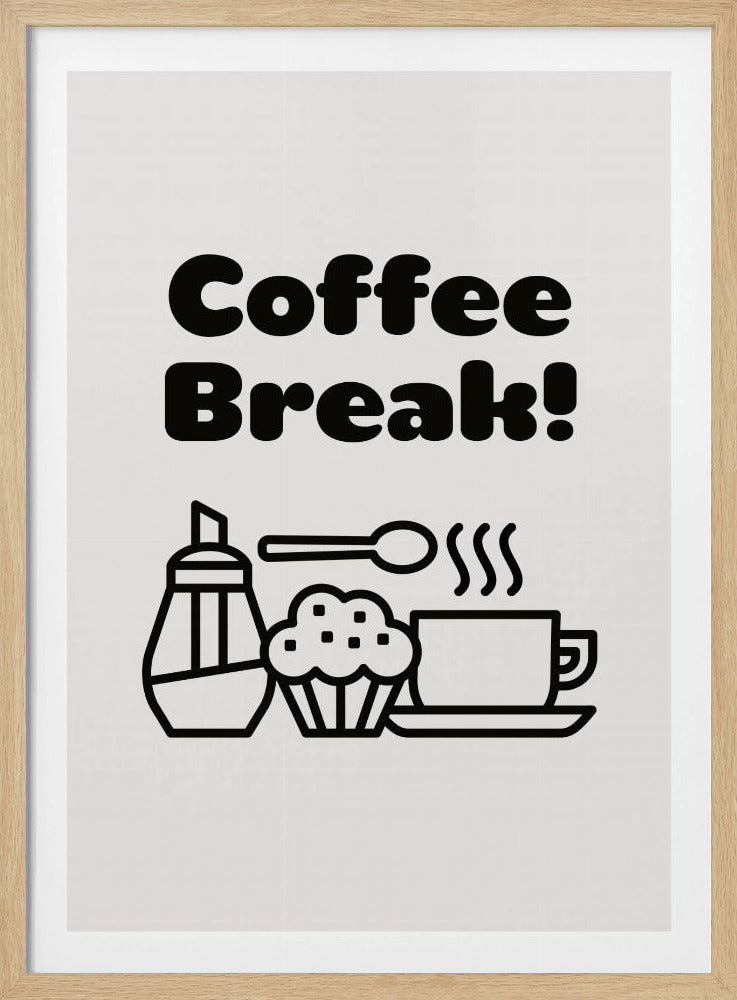 Kaffepaus | Affisch