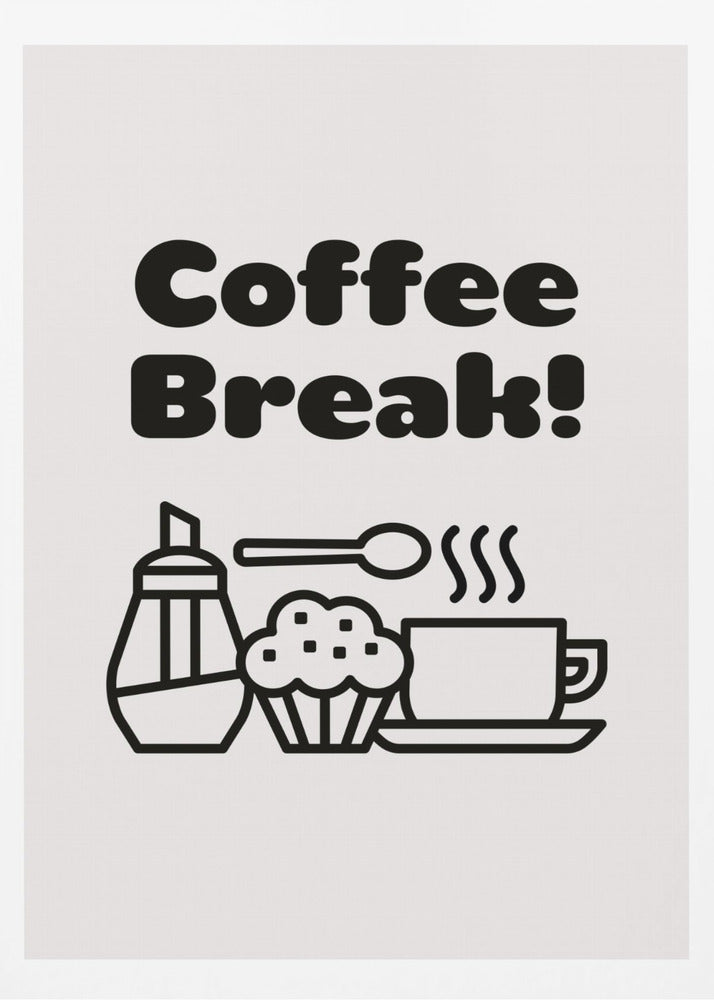 Kaffepaus | Affisch