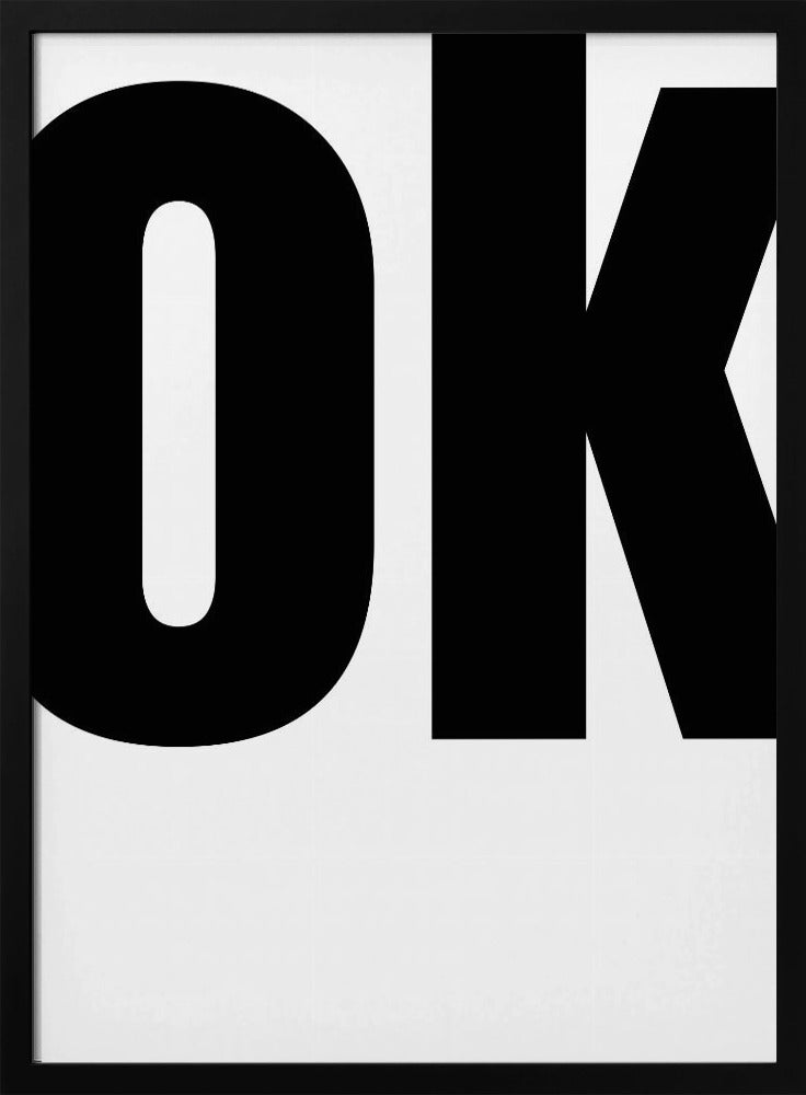 Bold Typography Statement | Poster