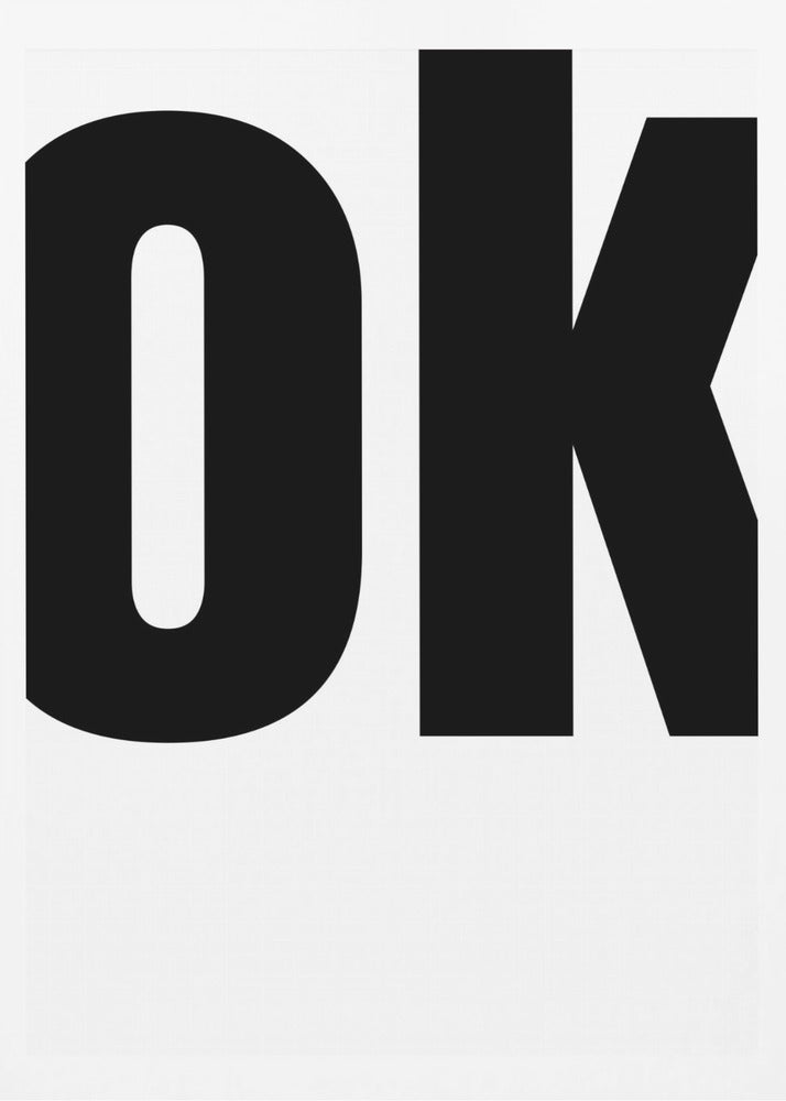 Bold Typography Statement | Poster