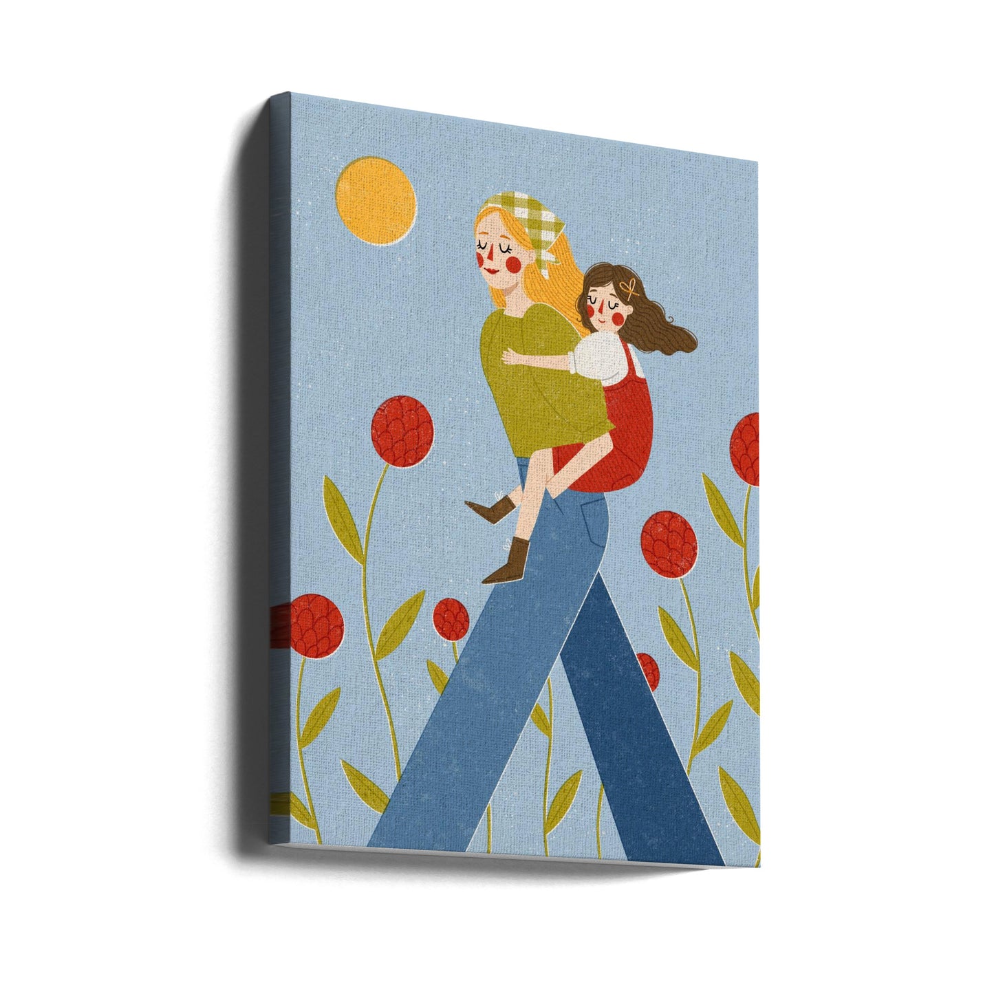 Sur le dos | Tableaux sur Toile