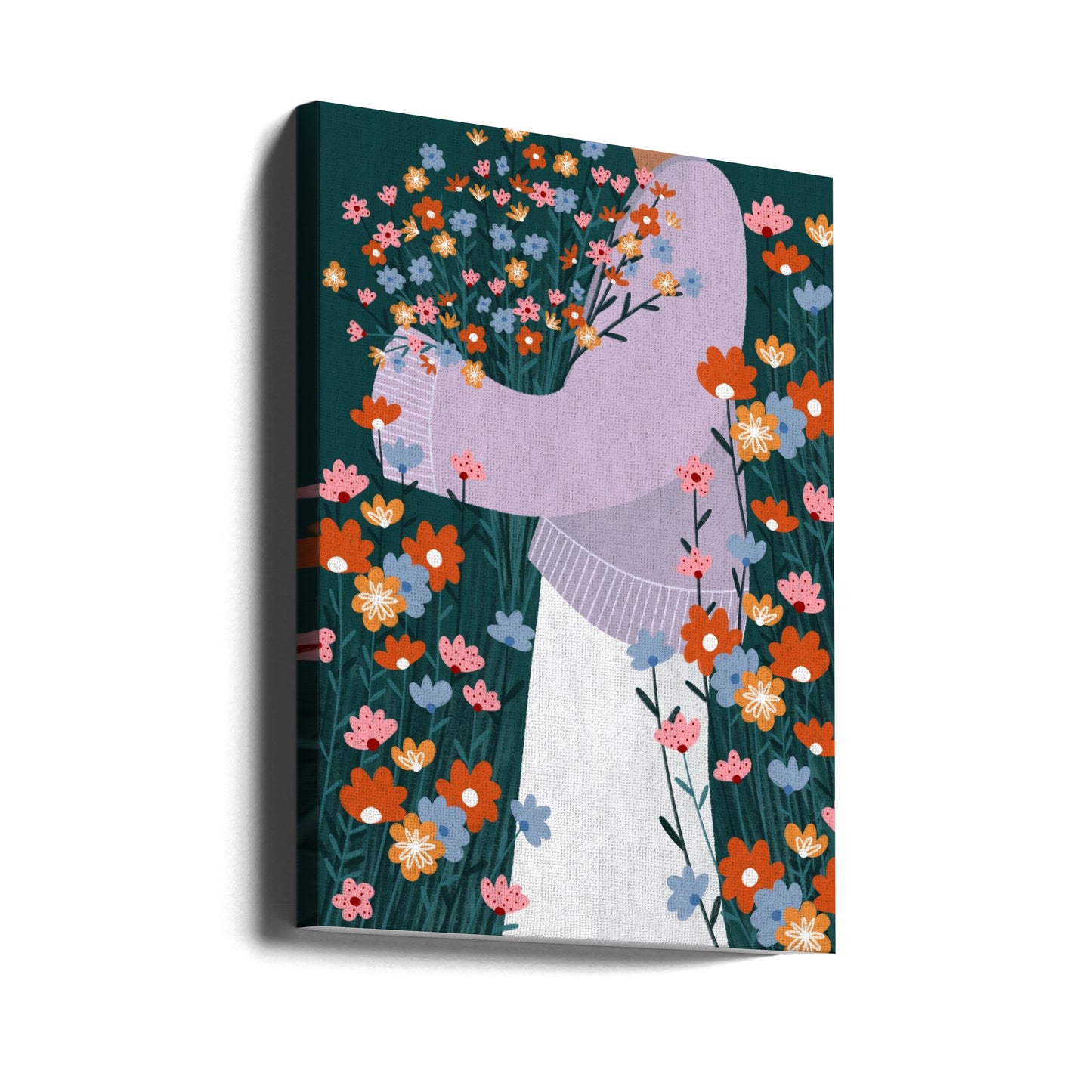 Jardin de fleurs sauvages | Tableaux sur Toile