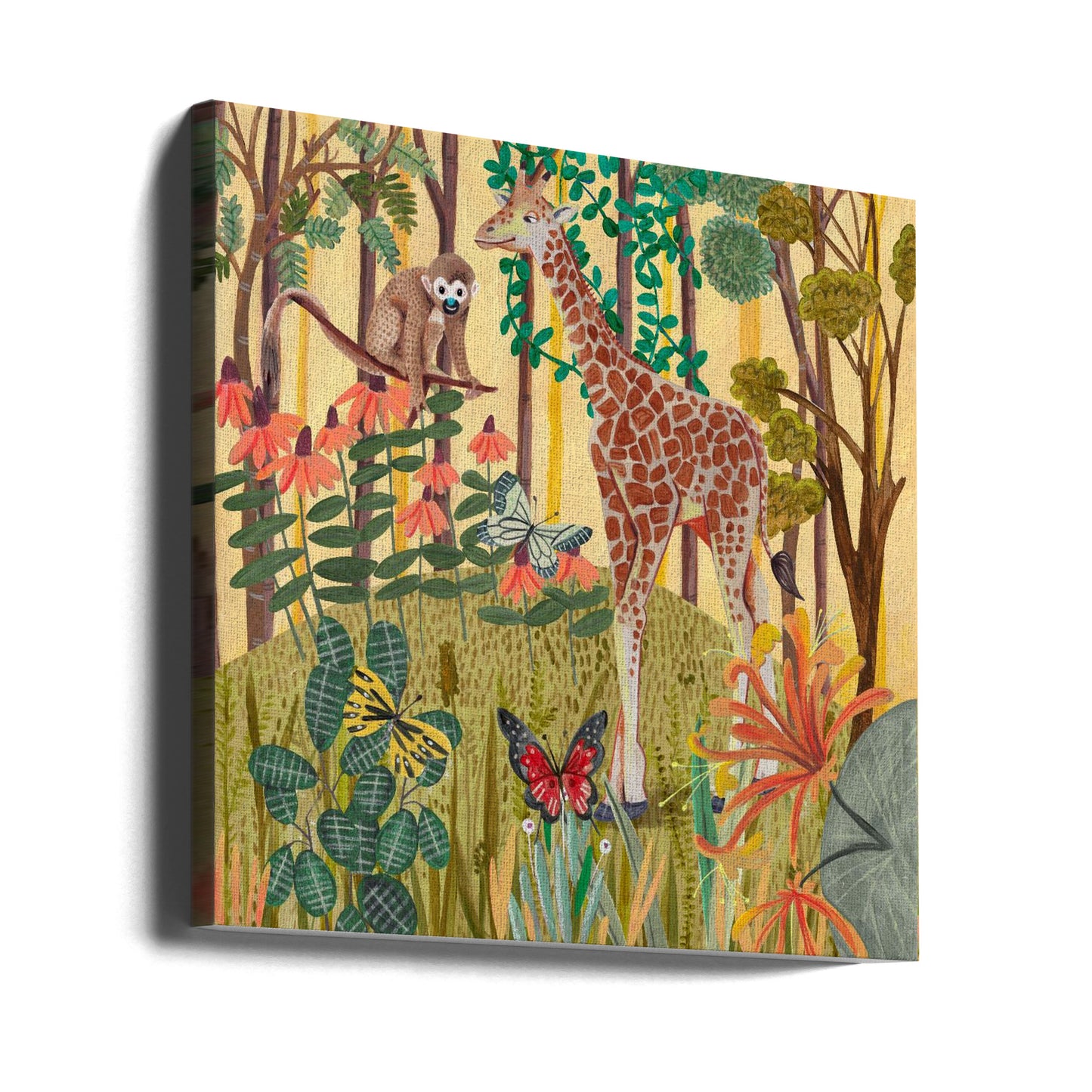 Giraffe in nature | Canvas
