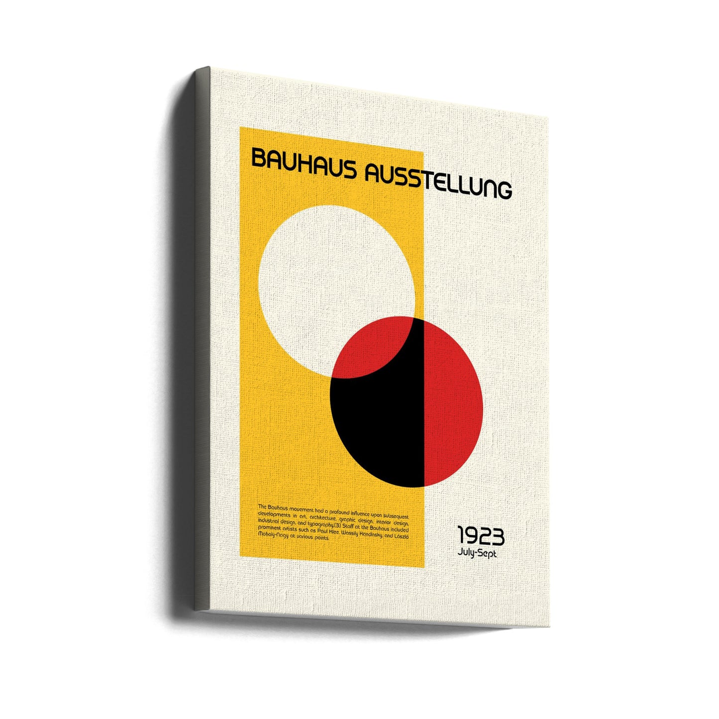 Bauhaus Ausstellung | Leinwand-Bilder