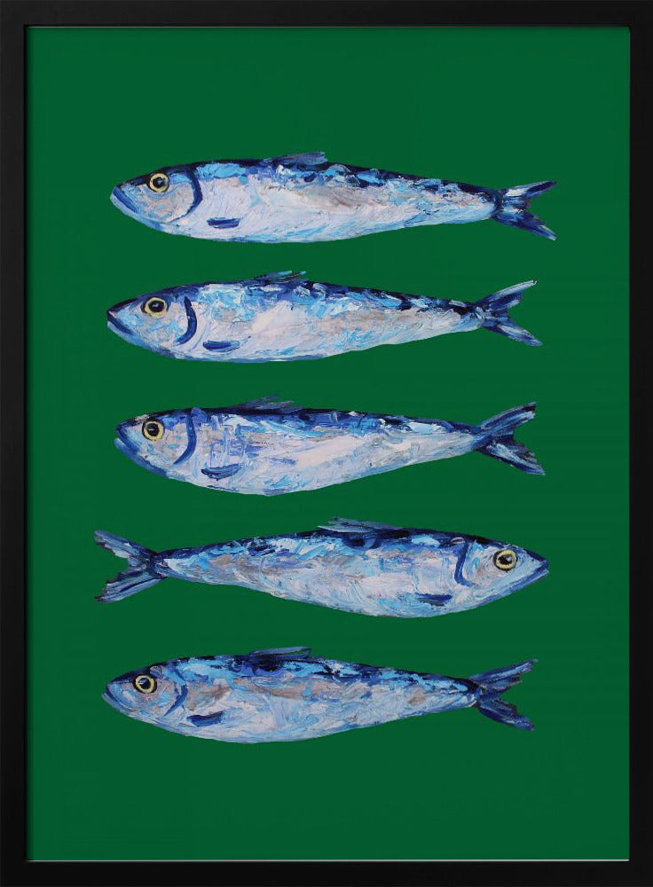Sardiner Skogsgrön | Poster