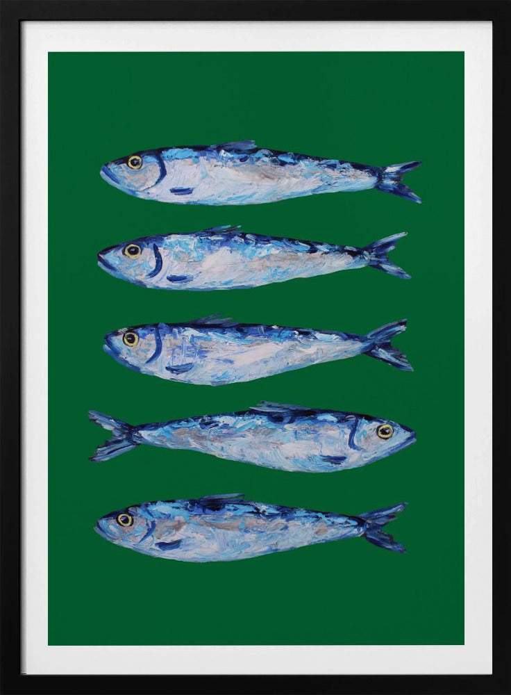 Sardiner Skogsgrön | Poster
