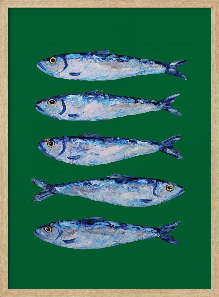 Sardiner Skogsgrön | Poster