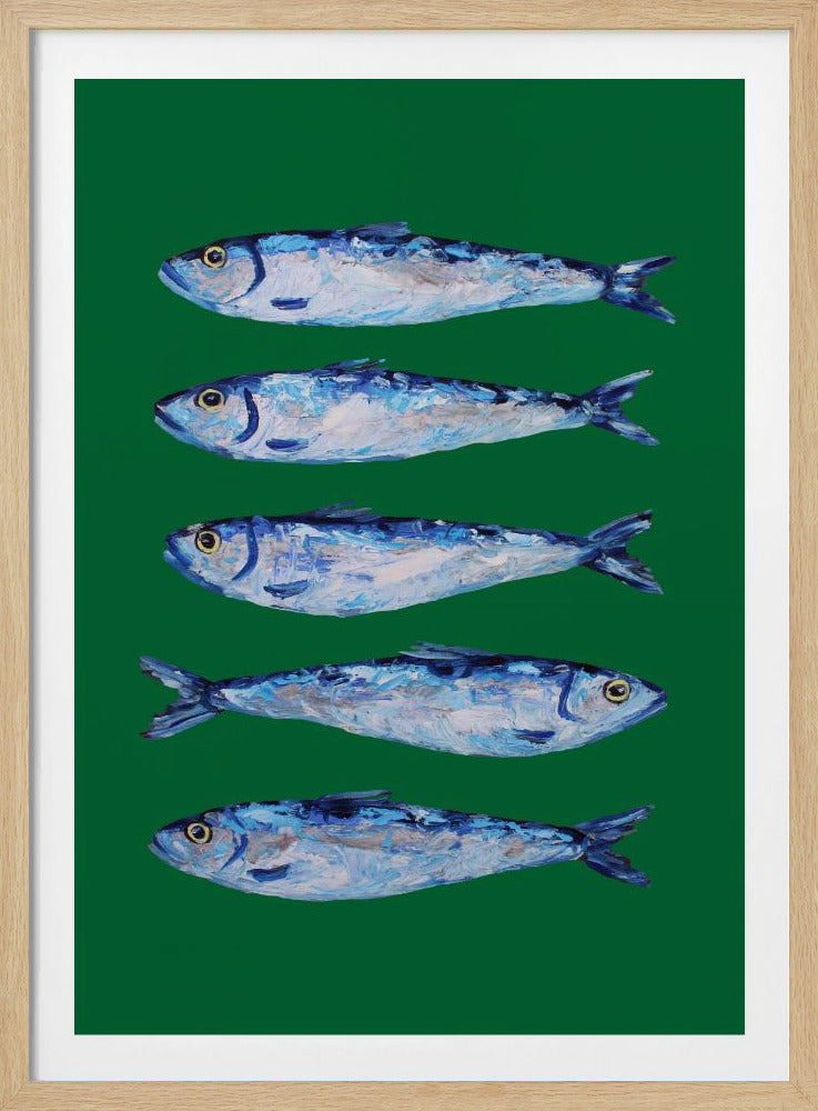 Sardiner Skogsgrön | Poster