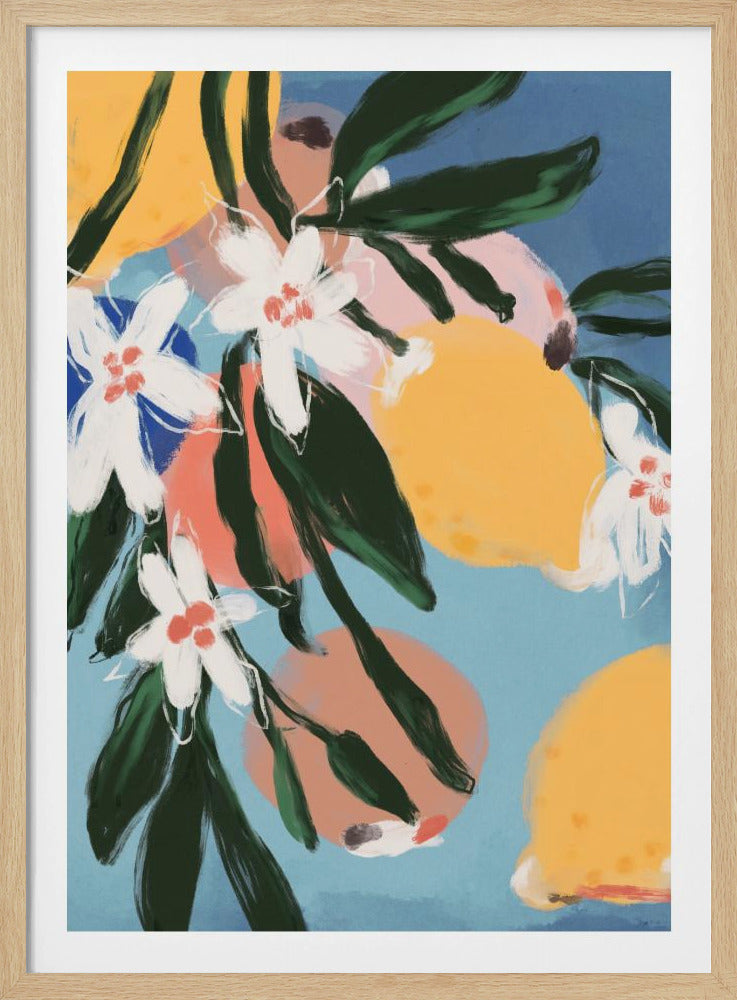 Lemon Blossom Breeze | Poster