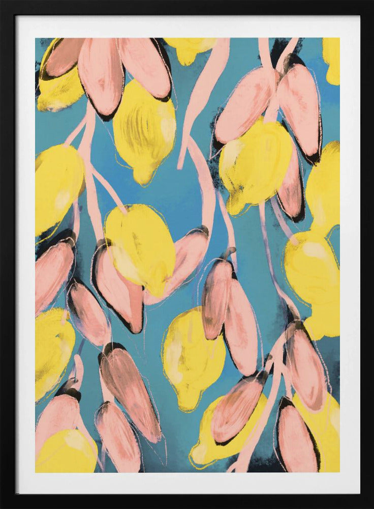 Petals in Blue | Poster