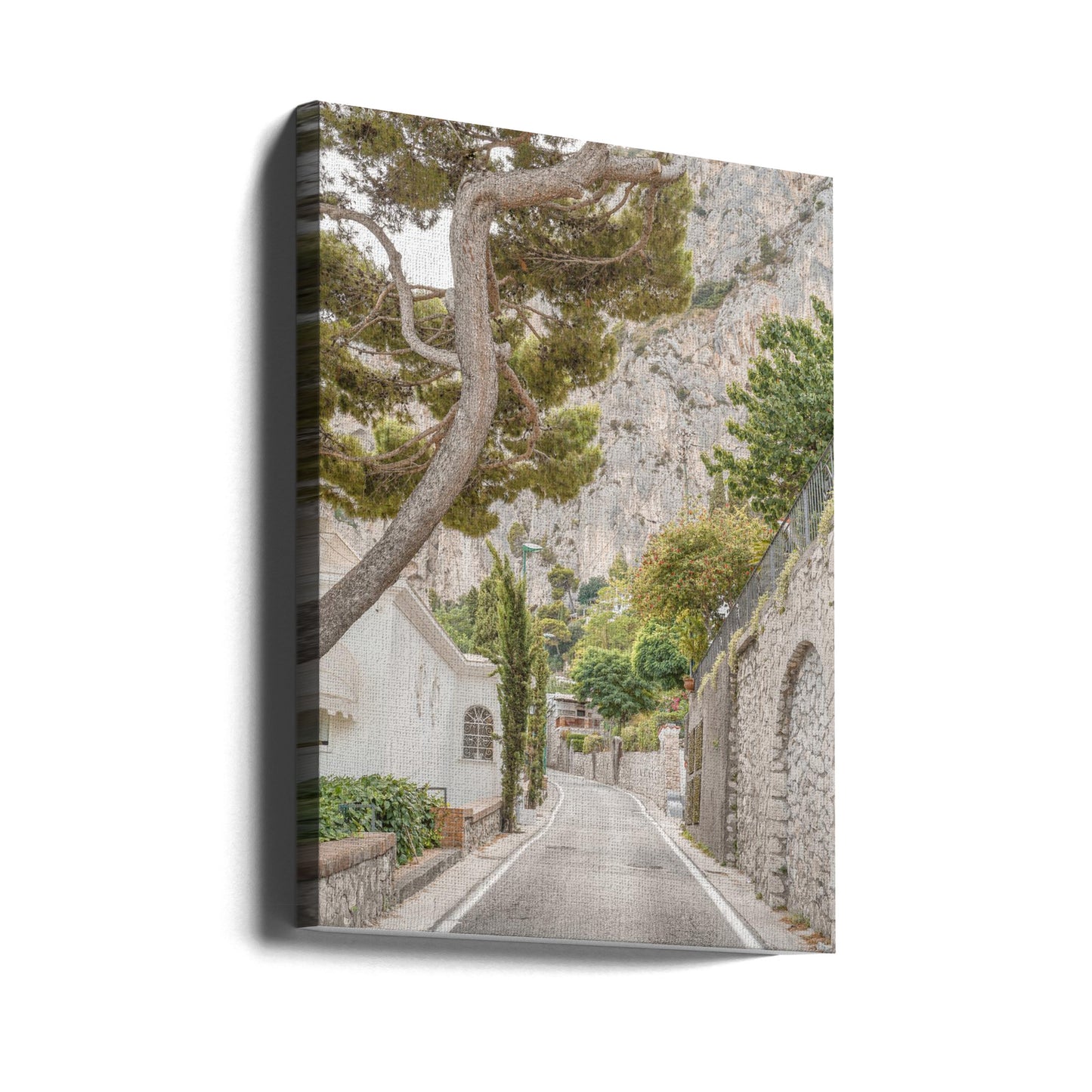 Streets of Capri | Canvas
