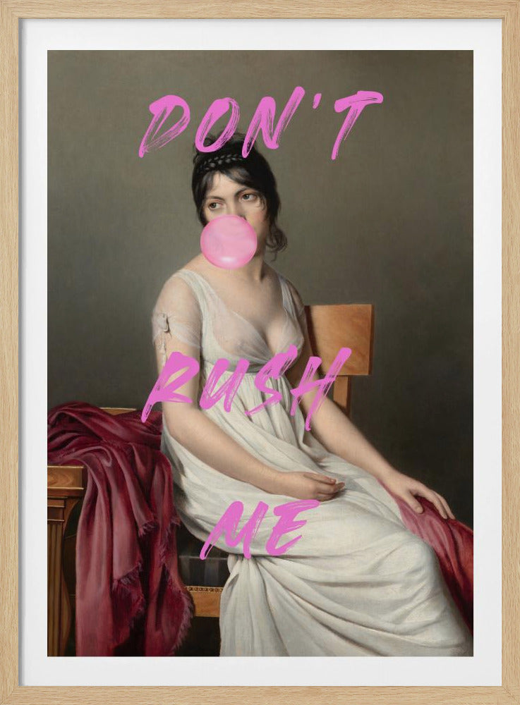 Don't Ruch Me | Poster