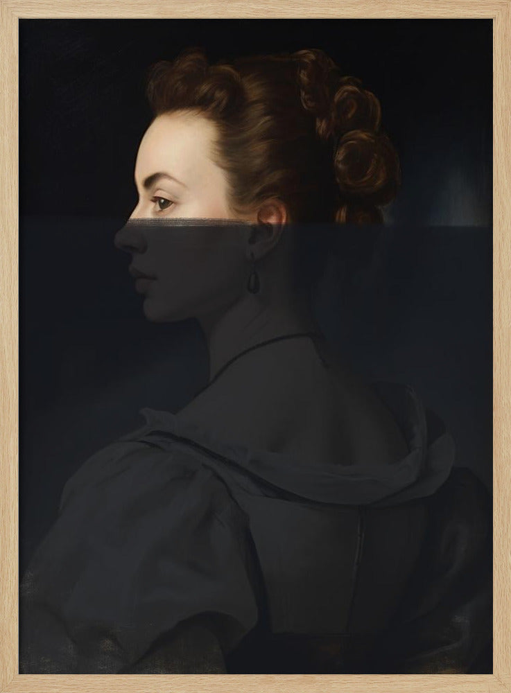 Modernt porträtt av kvinna | Poster