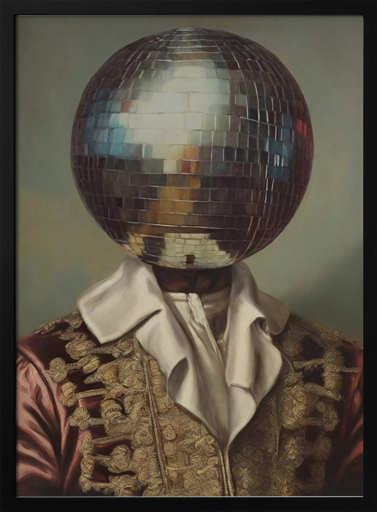 DiscoHead King / Förändrad collagekonst | Poster