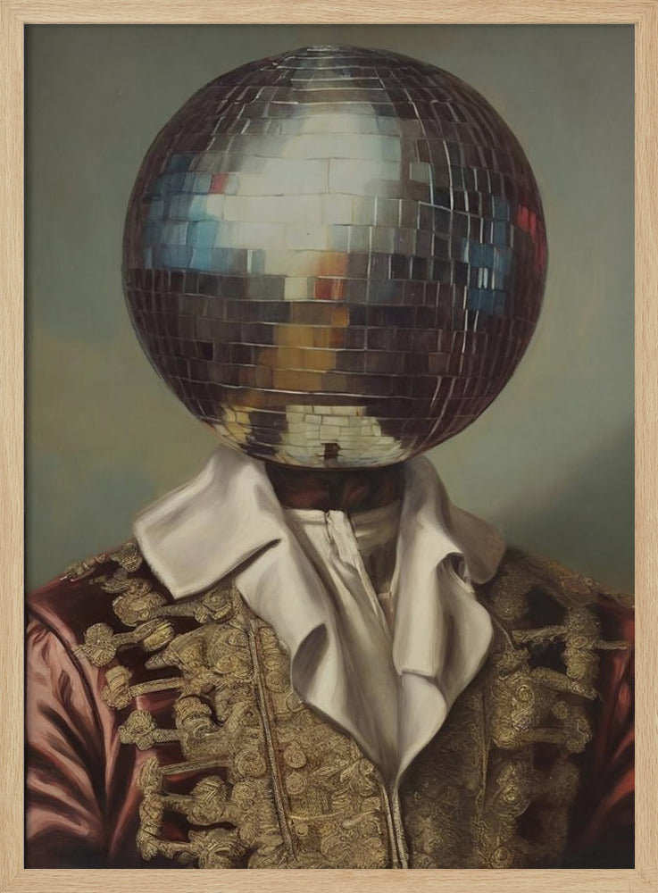 DiscoHead King / Förändrad collagekonst | Poster