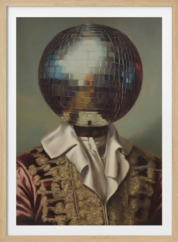 DiscoHead King / Förändrad collagekonst | Poster