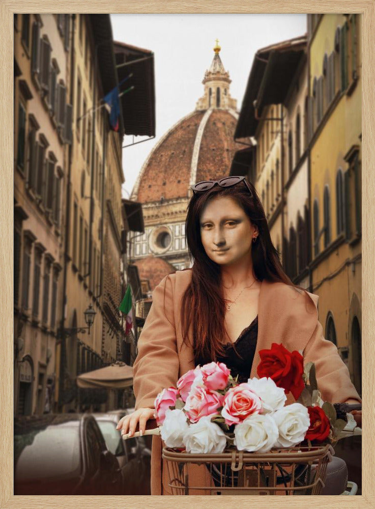 Mona su Firenze | Poster - Stampe d’Arte
