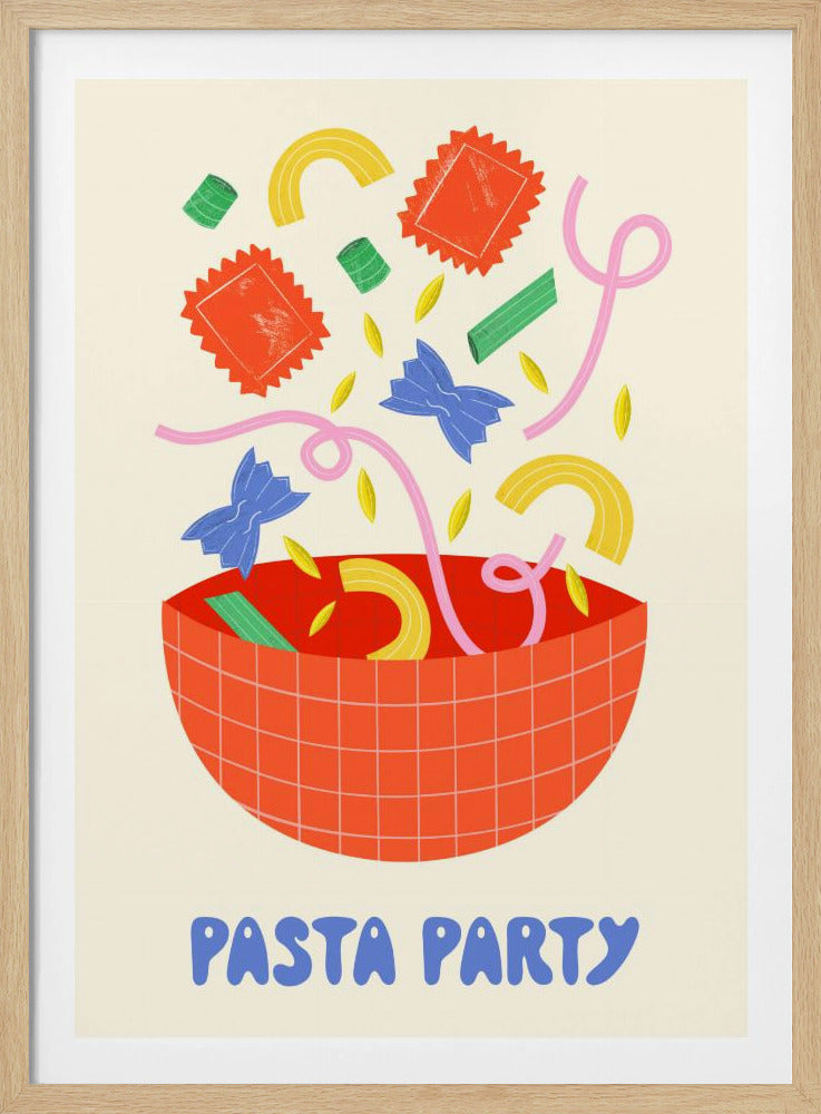 Pastaparty | Affisch