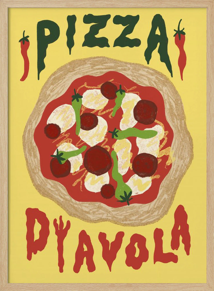 Pizza Diavola | Poster