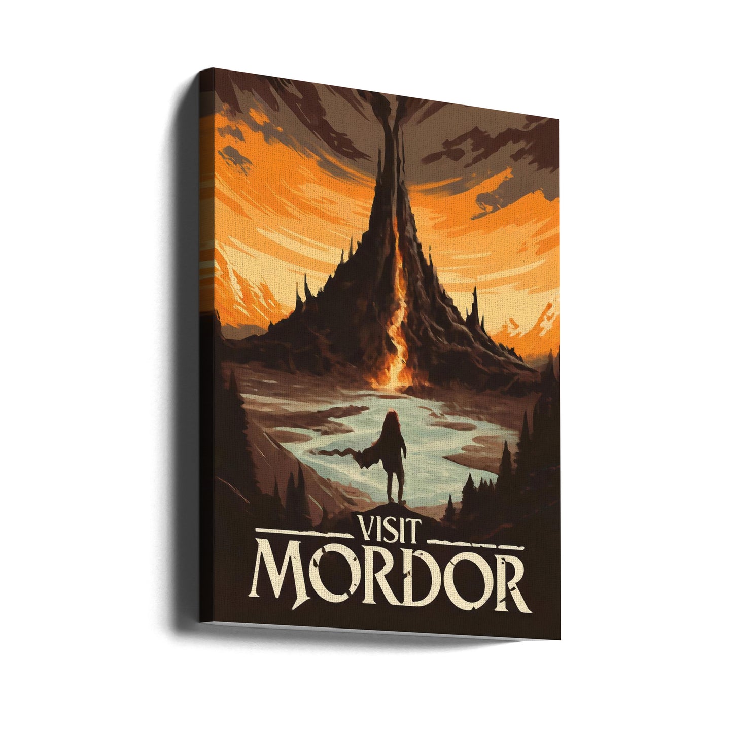 Visita Mordor | Stampe su Tela