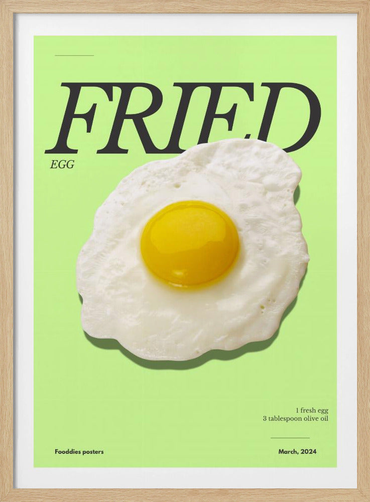 Stekt ägg | Poster