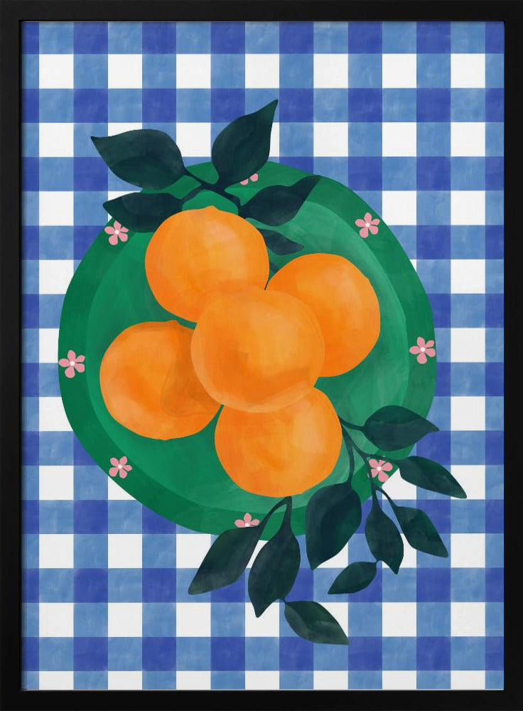 Rutig Citrusberlock | Poster